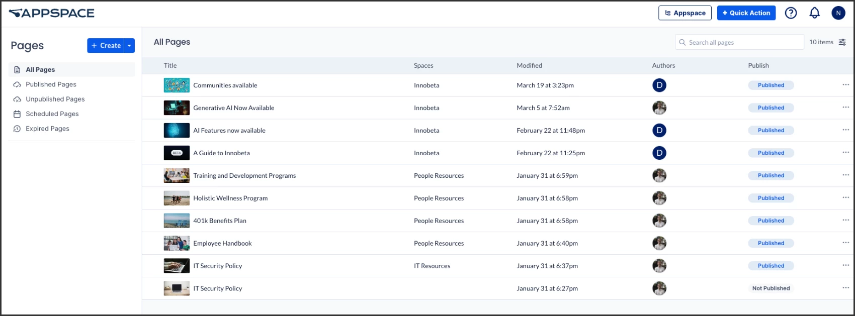 Apps Interface Move Page Browse and Navigate Pages | Community