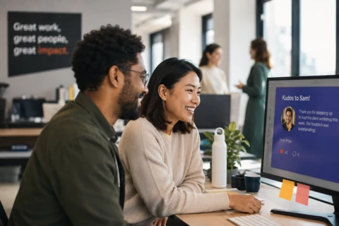 Building Workplace Culture Through Meaningful Moments and Peer Recognition