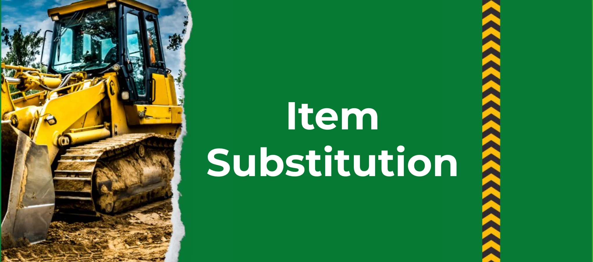 Live Q&A - Item Substitution