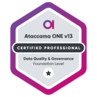 Ataccama ONE v13 Certified Professional: Data Quality & Governance - Foundation Level