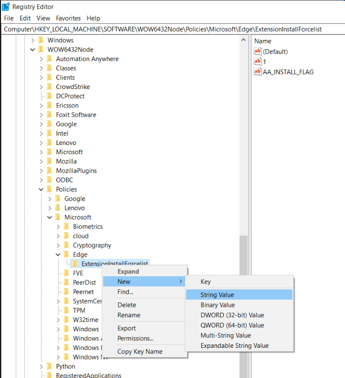 Automation Anywhere Automation 360 v.21 and Mozilla Firefox 100.0.2 32 bit