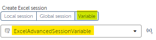 ExcelAdvancedSessionVariable