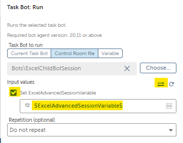 RunTaskBotSessionInput