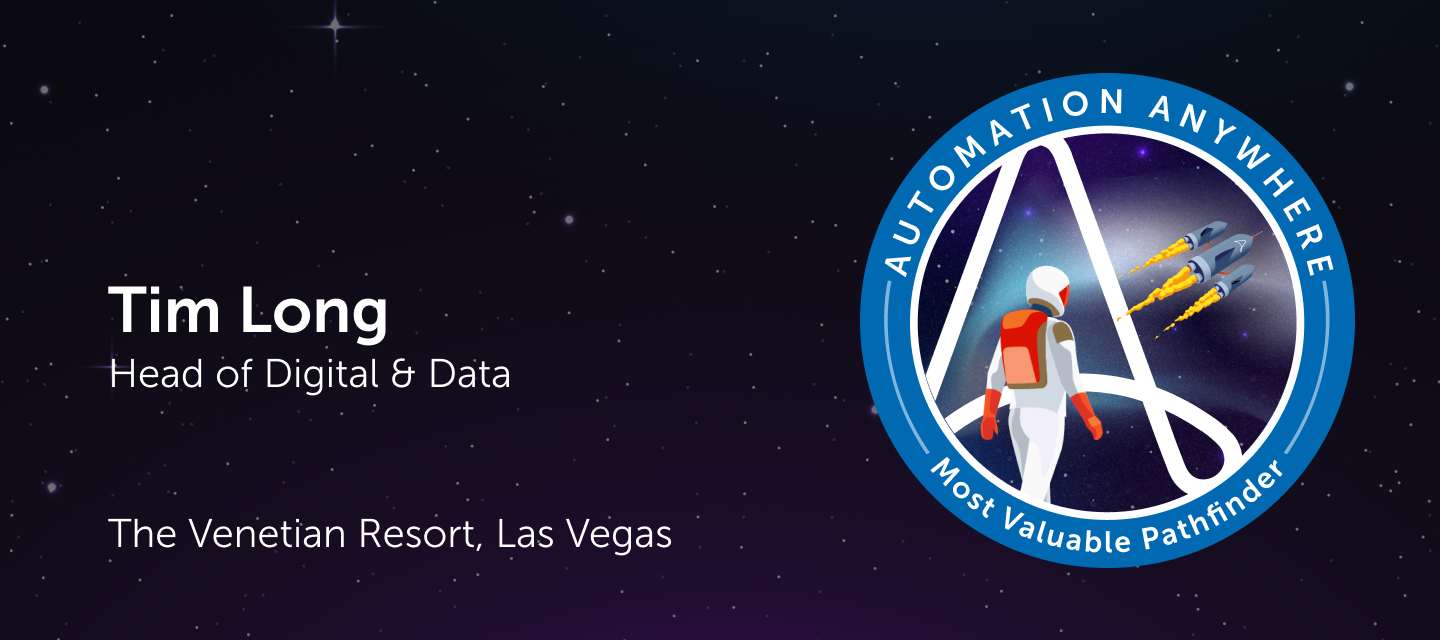 Meet MVP Tim Long, Head of Digital & Data at The Venetian Resort, Las Vegas