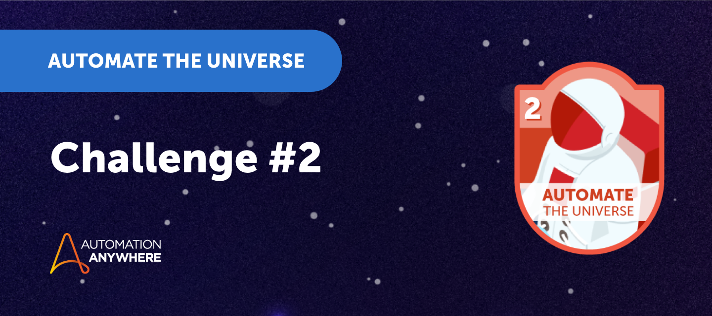 Automate the Universe Challenge #2