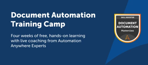 Build new Skills at Document Automation Training Camp!