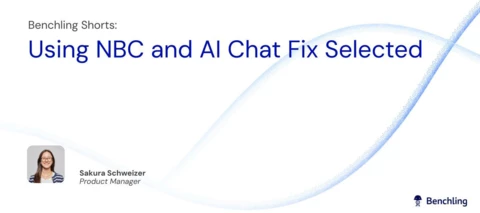 Using Notebook Check and AI Chat Fix Selected