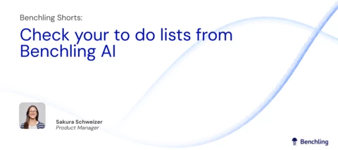 Check your to do lists from Benchling AI