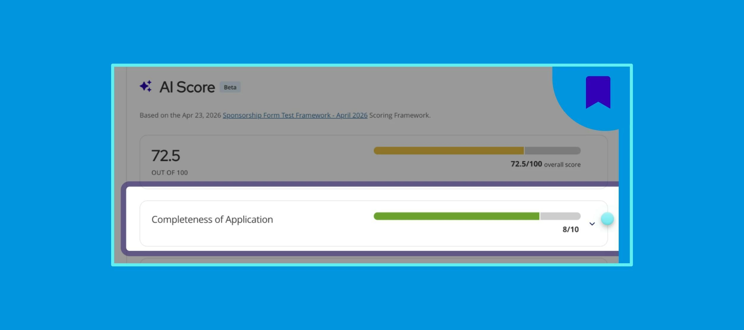 Announcing Grants AI Scoring