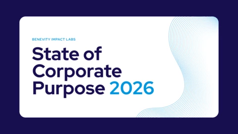 New report alert — 2026 State of Corporate Purpose