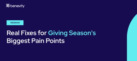 [Sept.22,2026] Real Fixes for Giving Season's Biggest Pain Points