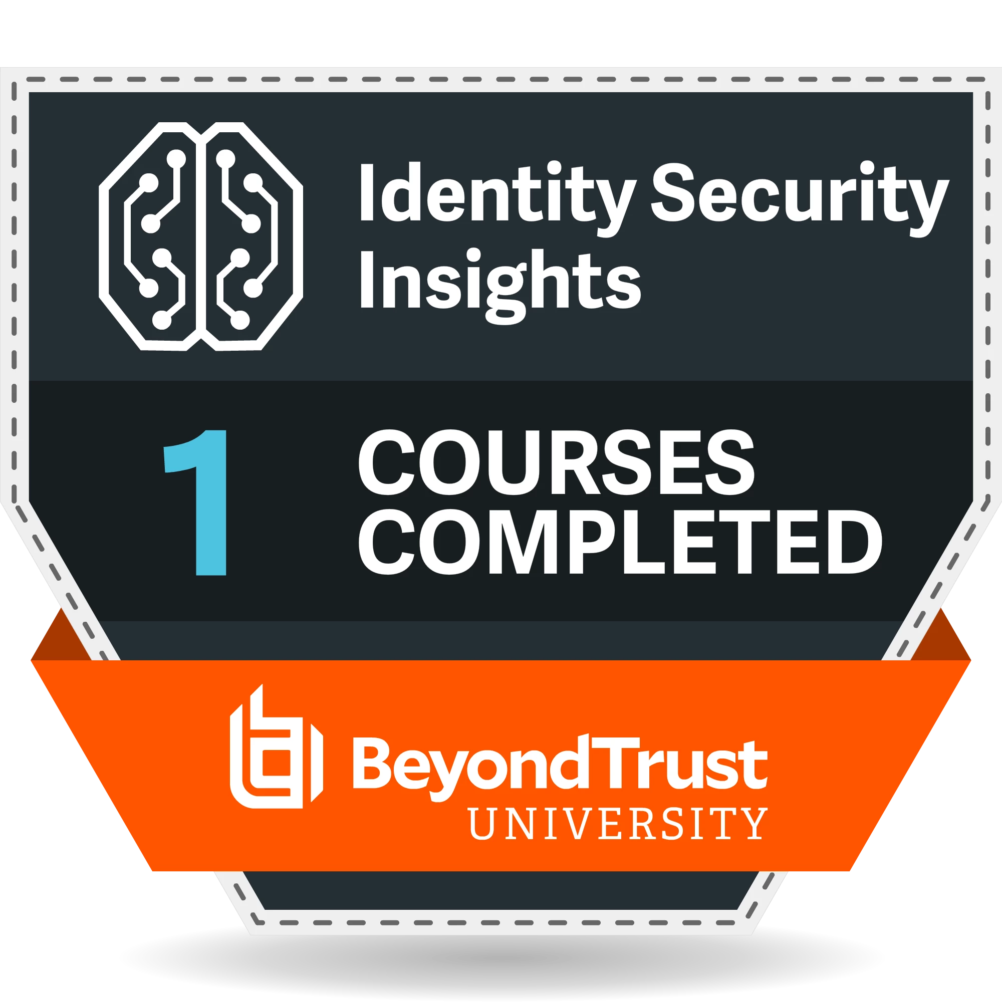 1 Courses Completed - Insights
