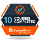 10 Courses Completed