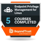 5 Courses Completed - Endpoint Privilege Management - Linux