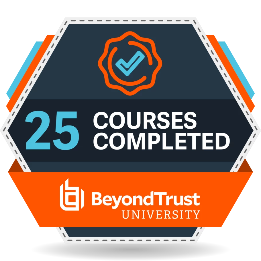 25 Courses Completed