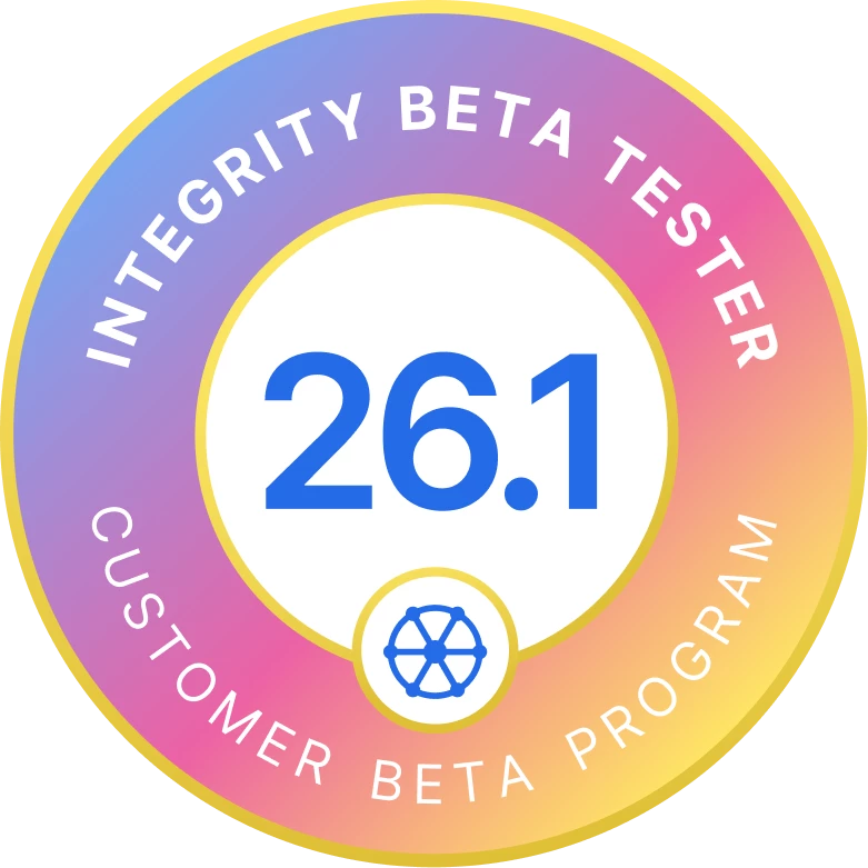 Integrity 26.1 Beta
