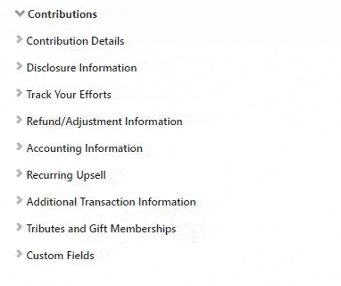 Animation showing selection of a source code from the dropdown