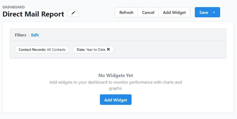 Add widget screen
