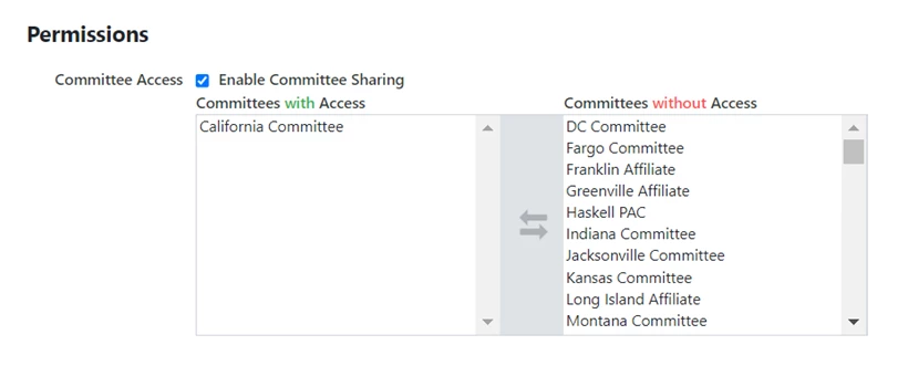 multi-committee selector