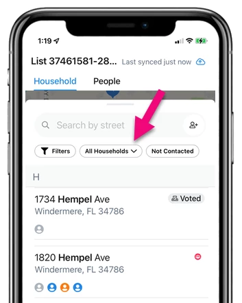 example of odd even filter