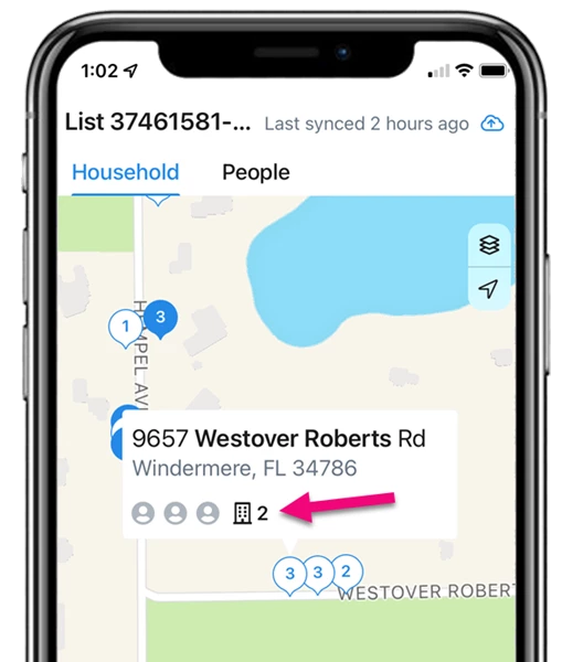 example of apartment listing