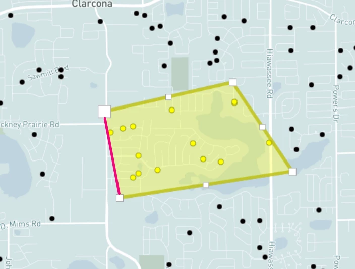 closed turf boundary