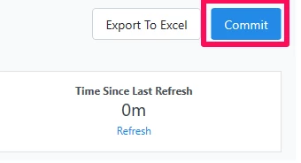 Screenshot of procedure described