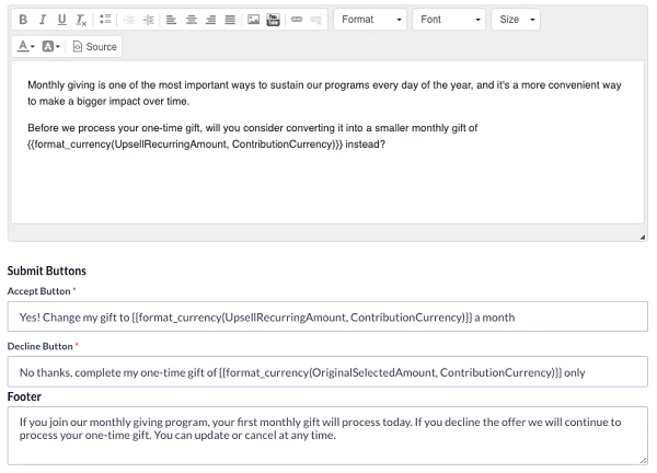 Message edit box