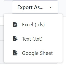 Export link