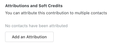 add attribution button shown
