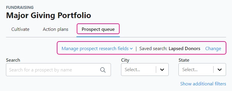 Change link at top of page is highlighted - only admins will see this link