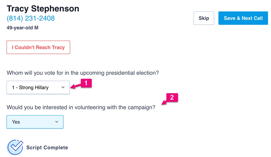 What branched script looks like in OpenVPB