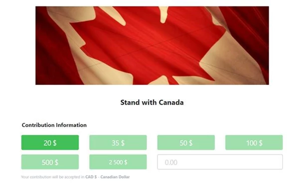 another version of the canadian form