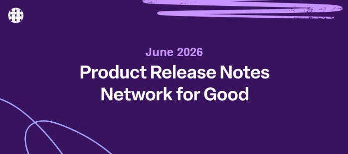 Network for Good | Fundraising Pages Navigation Updates