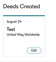 Create a Deed on Deed platform