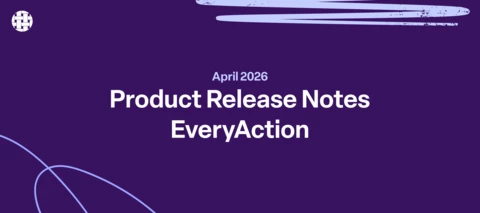 EveryAction: Navigation Improvements