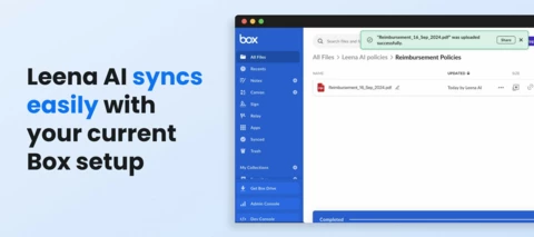 Box and Leena AI Integration