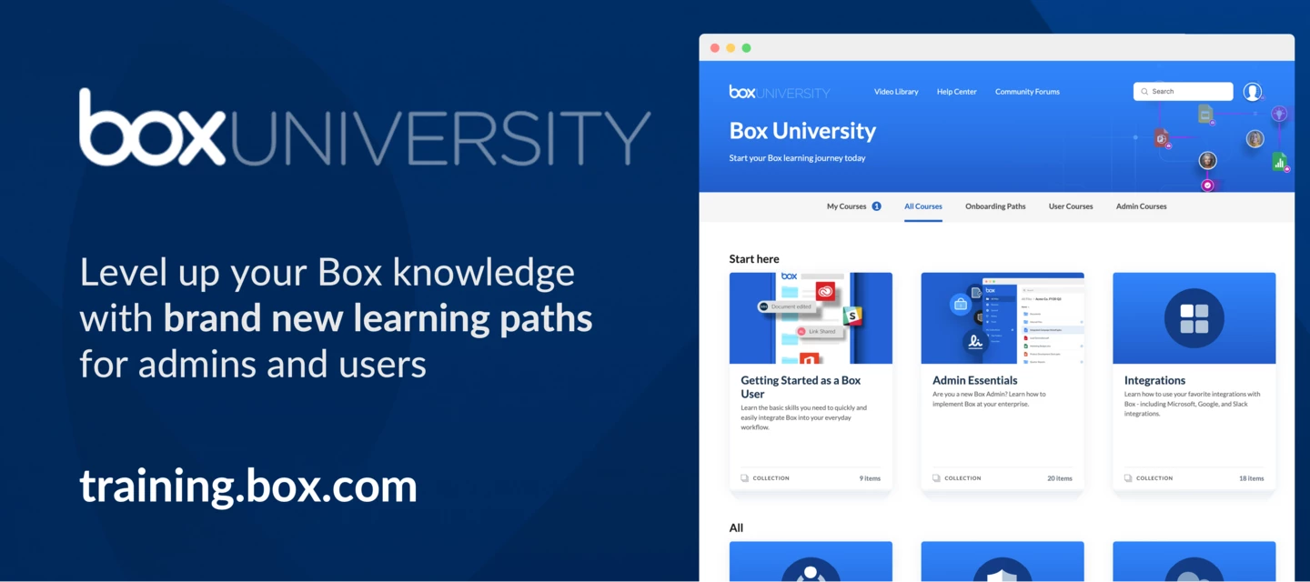 All-new Box University available now! | Community