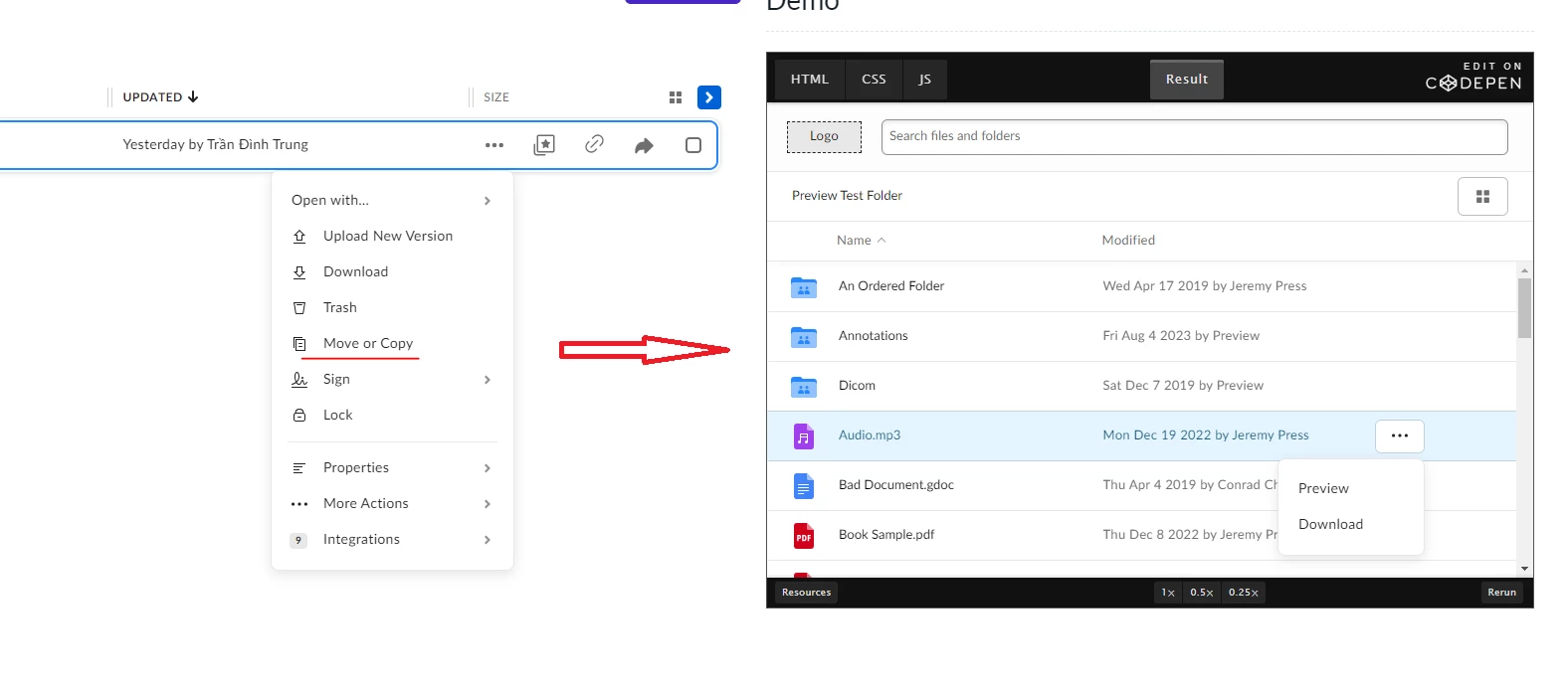 Add Ui Element copy, move File