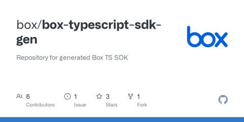 Has anyone tried the new TypeScript SDK?