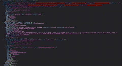 Unable to Refresh token - Custom Application - OAuth2.0 - "error: invalid_grant"