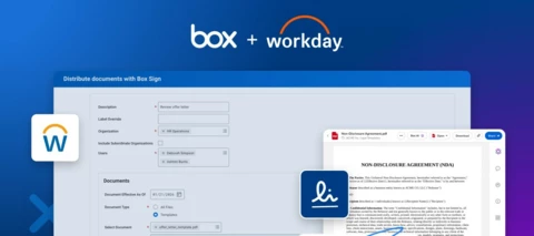 Introducing the Box Sign for Workday integration