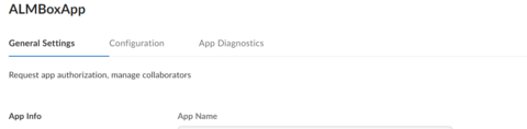 Custom app - Authorization tab not available