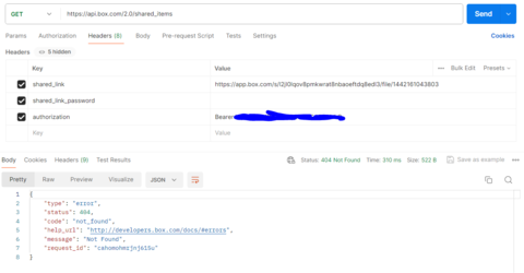 Downloading From Public Folder Via API