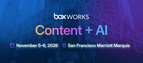 Hear from the leaders shaping the future of AI at BoxWorks