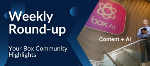 Weekly Round-up! 🙌