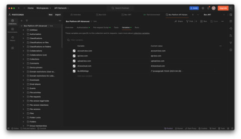 Box Postman Advanced Collection: Errors decrypting the private key