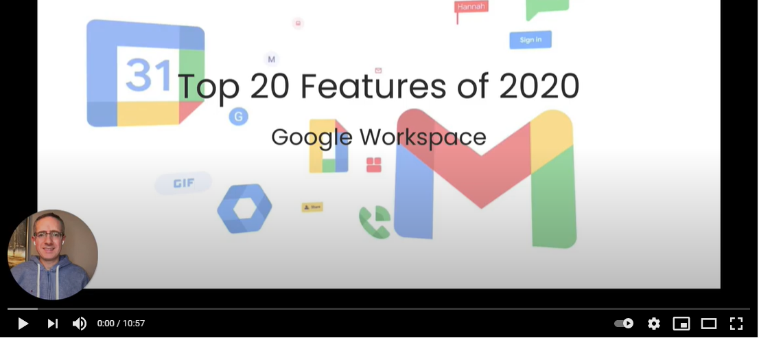 Top 20 Google Workspace Features of 2020