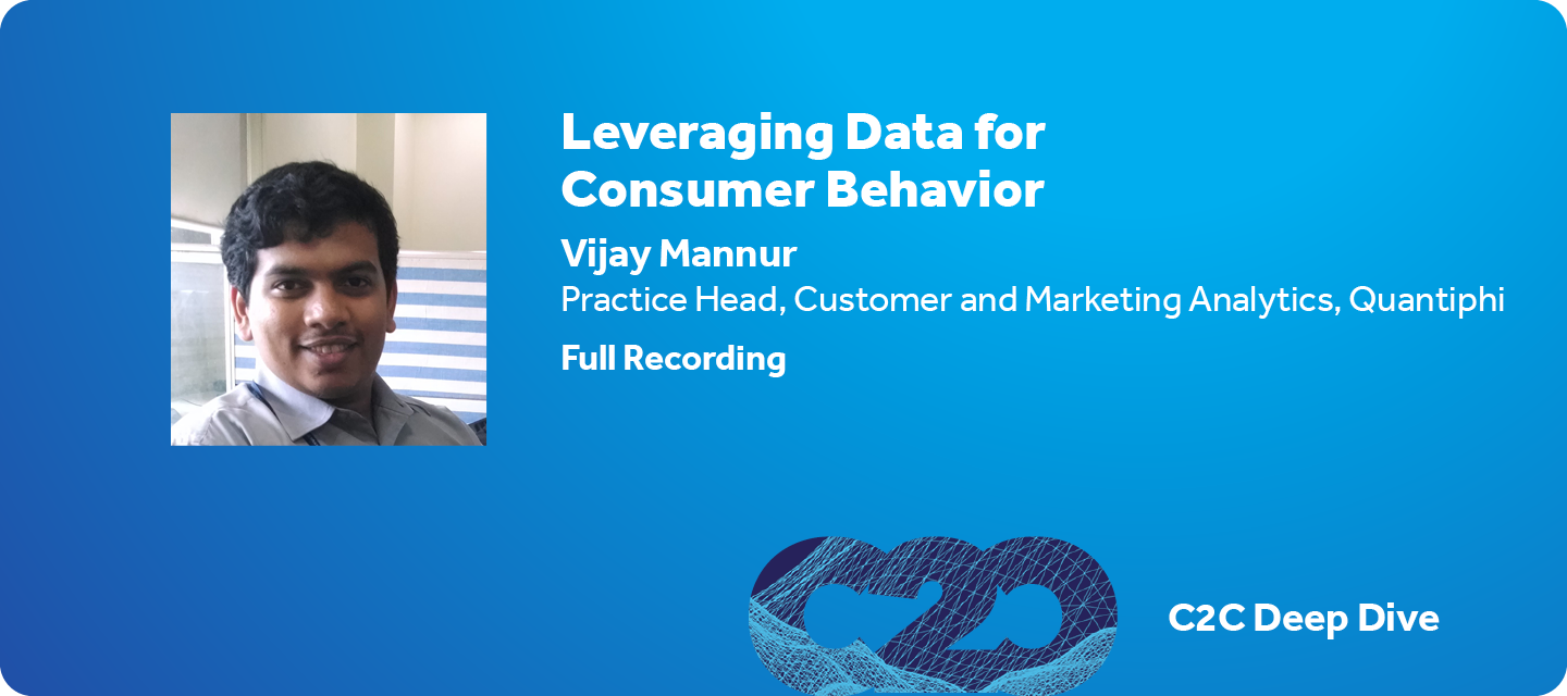 Leveraging Data for Consumer Behavior (full video)