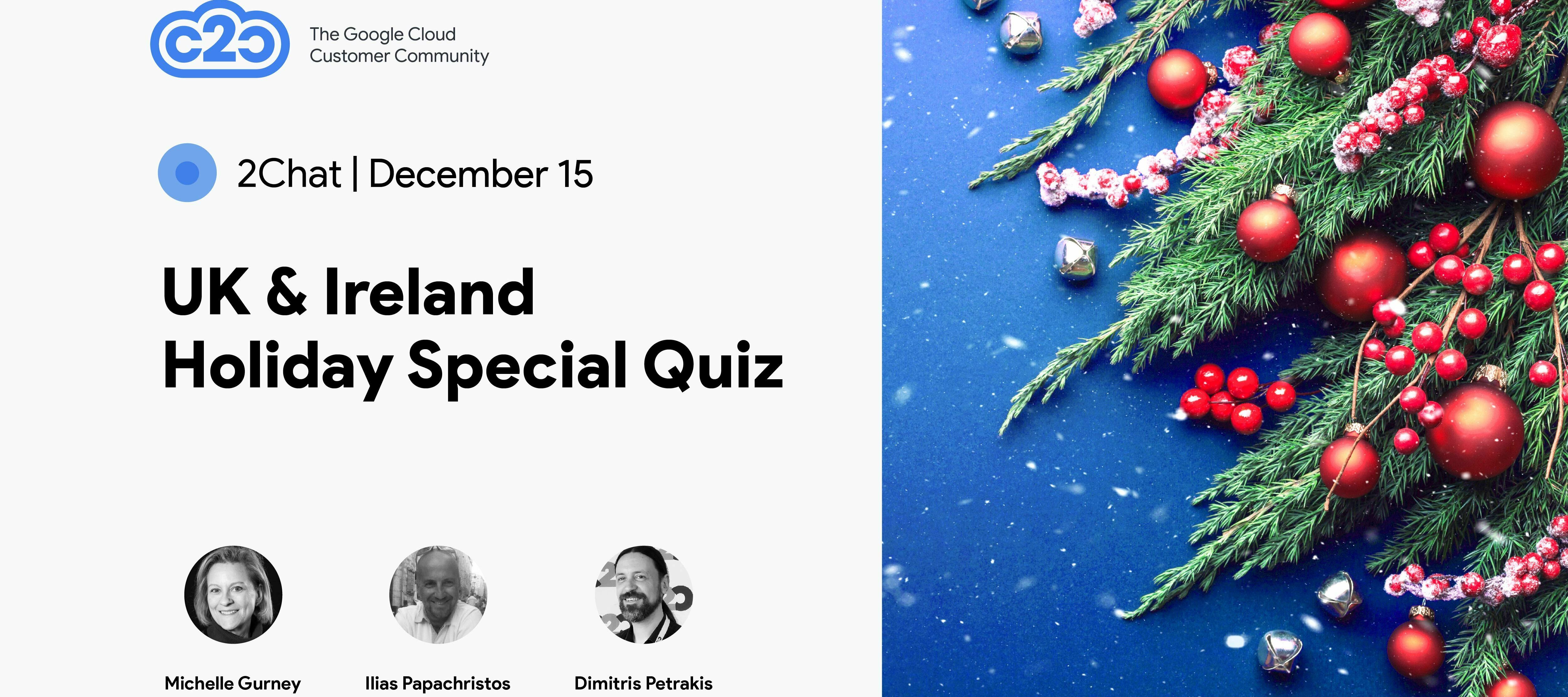 UK & Ireland Holiday Special Quiz